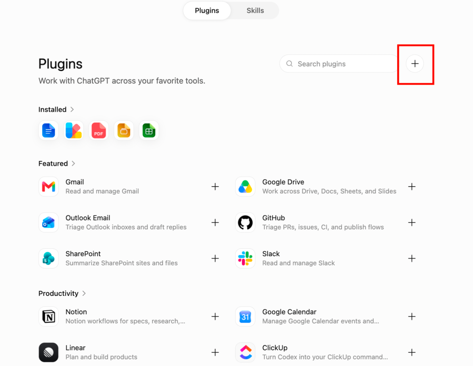 ChatGPT Plugins